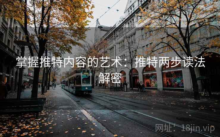 掌握推特内容的艺术：推特两步读法解密  第2张