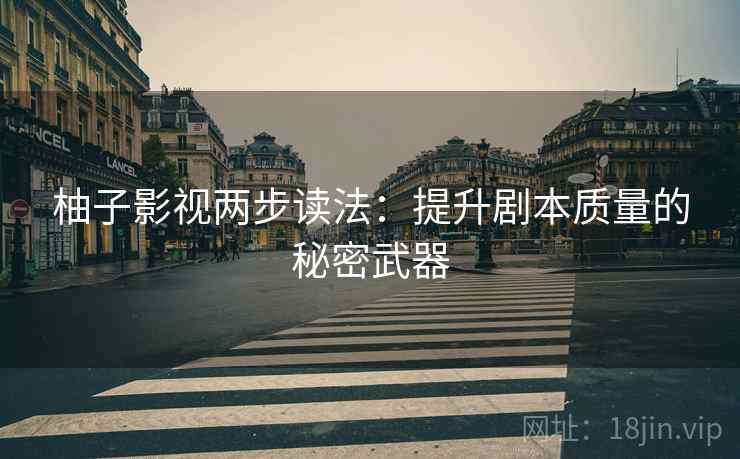柚子影视两步读法:提升剧本质量的秘密武器 第2张 柚子影视两步读法:提升剧本质量的秘密武器 第2张