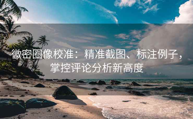 微密圈像校准：精准截图、标注例子，掌控评论分析新高度